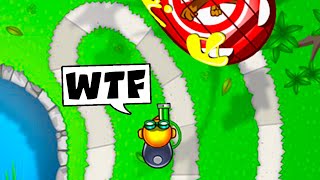So I Tried This Glue Strategy In The Highest Arena... (Bloons TD Battles)