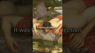 Now we have a personality disorder named after him | Echo and Narcissus by John Waterhouse #art