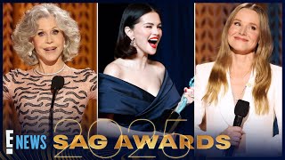 SAG Awards 2025 Must See Moments: Shocking Wins, Iconic Reunions & More | E News