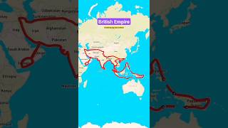 British Empire 🚩 #asia #india #china #pakistan #uk #england #greatbritain #british #indonesia