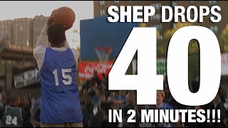 That Time Thomas "Shep" Sheppard Dropped 40 In 2 Minutes