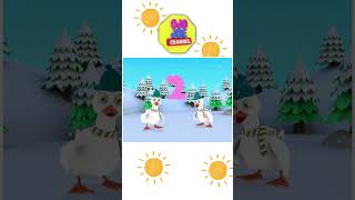 Learn Numbers 1 to 20 ! #funsongsforkids #nurseryrhymes  #learnnumbers #duck #animals #viralvideo