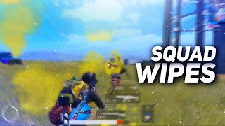Squad Wipes On OnePlus 7 pro | PUBG Mobile | VoRteX Gaming