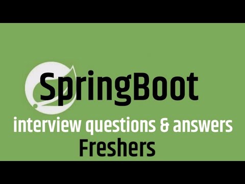 SpringBoot Interview Questions and Answers For Freshers | Most asked and Top interview questions 🔥