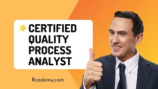 Certified Quality Process Analyst