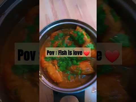 Fish is love 🐟 🐠  #fish  #prawns #prawncurry #machli #love