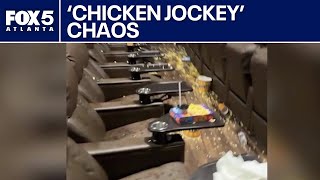 TikTok 'Chicken Jockey' trend causes chaos in theater | FOX 5 News