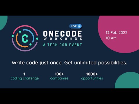 One Code Weekends - 6th Edition