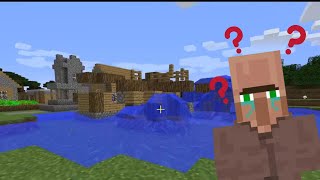 Почему дома жителей ЗАТОПИЛО - Деревня жителей Майнкрафт Minecraft