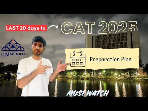 Stop Searching for CAT Strategies— Just Do this in Last Day✅ | CAT 2025