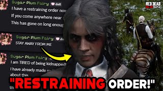 Roleplayer Wants a RESTRAINING ORDER Against Me