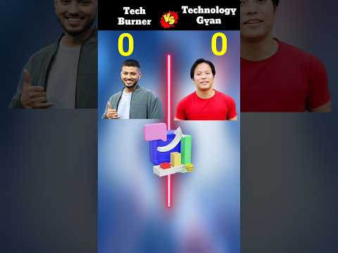 Tech Burner vs Technology Gyan #shorts #tech #comparison
