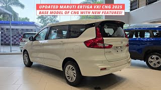 Updated Maruti Ertiga VXI CNG 2025 Walkaround | Ertiga VXI CNG 2025 Model | GA Automotive