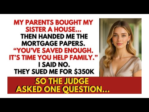 My Parents Demanded I Pay My Sister’s Mortgage. When I Refused, They Sued Me for $350K| Untold Story