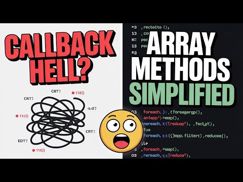 CALLBACK FUNCTIONS IN JAVASCRIPT + ARRAY METHODS (FOREACH, MAP, FILTER, REDUCE) | L - 14
