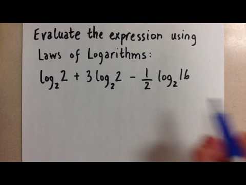 Laws of Logarithms