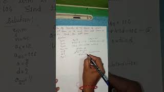 Arithmetic Progression problems