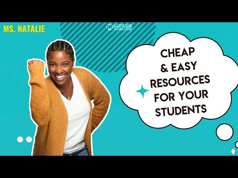 Cheap & Easy Learning Resources for your Students & Kids!