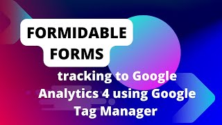 Formidable Forms Tracking