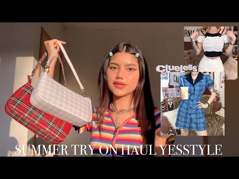 PROBANDO ROPA AESTHETIC ECONÓMICA   // TRY ON HAUL YESSTYLE