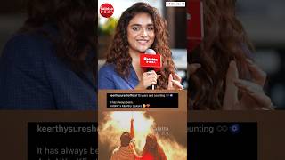 #keerthysuresh on her love story with husband Antony Thattil : It's a new year love story