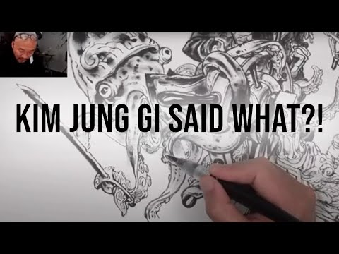Kim Jung Gi Said WHAT?! | A Bombshell That Goes Completely Against What Beginner Artist Are Told