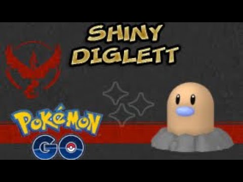 Pokémon Go - Shiny Diglett Wild Encounter (Pokédex # 50)