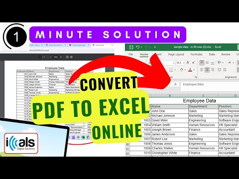 Effortlessly Convert PDF to Excel  A Step by Step Guide