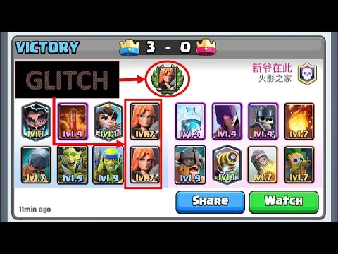 Double Valkyrie Glitch !! - Clash Royale