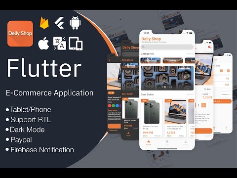 DellyShop E-commerce App | Flutter