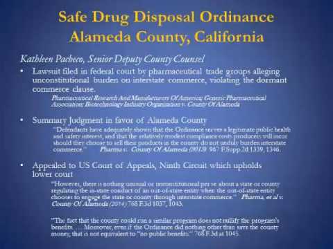 Webinar for Community Agencies: The DEA's Final Rule on Disposal of Controlled Substances