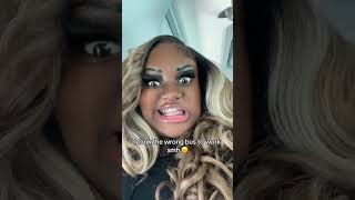 TAKING THE WRONG BUS TO WORK #fypage #automobile #bus #workout #work #relatable