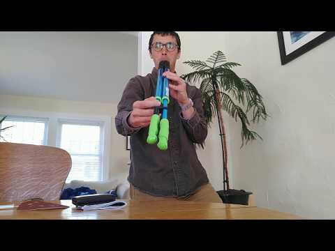 2-tone water squirter slide whistle