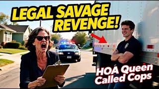 HOA Queen Called Cops — I Responded With LEGAL Savage Revenge!