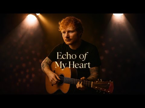 Inspired by Ed Sheeran   – Echo of My Heart_  Emotional Love Song Lyric Video 2025