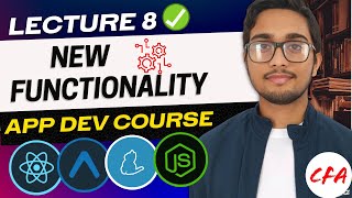 L8- NEW FUNCTIONALITY || FREE APP DEV COURSE