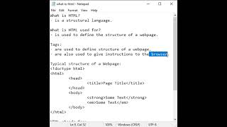 What is HTML | What is HTML used for | #html #shorts 01 🚀