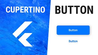 Flutter CupertinoButton Widget