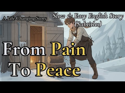 How To Never Get Stuck in Pain | Slow & Easy English Story (A2–B1) | Emotional Story