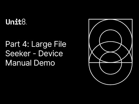 Azure OpenAI Service made easy by Unit8 - Part 4: Large File Seeker (Device Manual Demo)