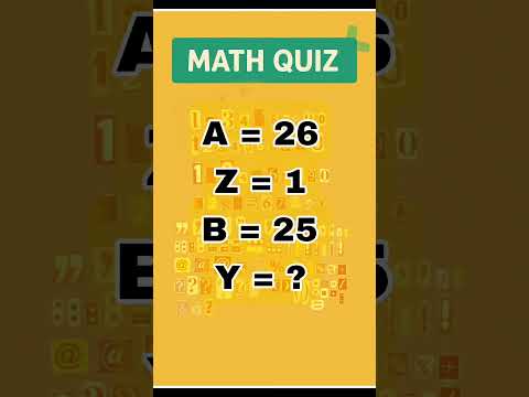 Only for genius people// mathe quiz// maths quiz // can you answer #maths #quizgames #shorts