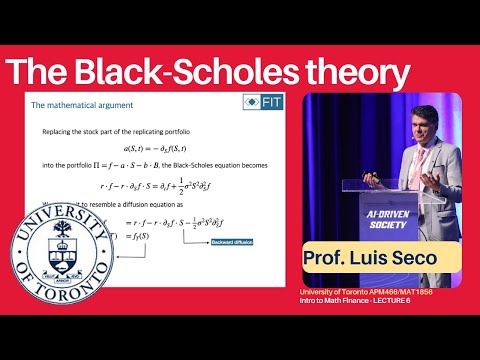 Black-Scholes-Merton pricing - Lecture 6 APM466/MAT1856 University of Toronto