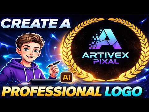 Amazing Modern Logo Design in Adobe Illustrator