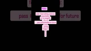 "Python pass Statement 🐍 | Placeholder for Future Code 📝"