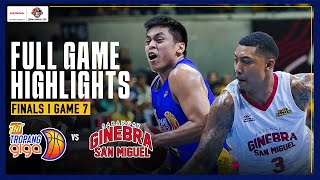 TNT vs. BRGY. GINEBRA | FINALS GAME 7 | FULL GAME HIGHLIGHTS | PBA SEASON 49 COMMISSIONER’S CUP
