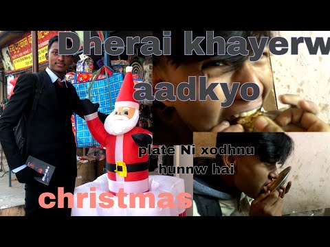 |Christmas lagexa #christmas   | Rap battle |#Foodvlog#collagevlog#vlognepali#Vlog#Fast food #santa