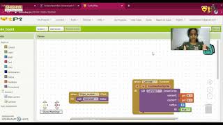 White Board project using App Inventor 2 by Sai Sahasra I Coding & Robotics with QtPi