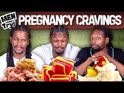 BLACK MEN TRY PREGNANCY CRAVINGS… This Got DISGUSTING 😳🤢