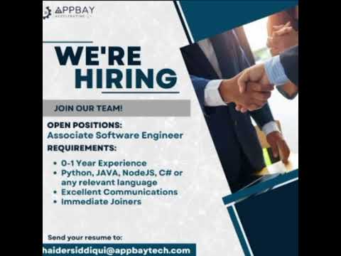 Fresher Software Engineer Jobs at AppBay! | Immediate Hiring 🚀 | Apply Now! #shortsvideo