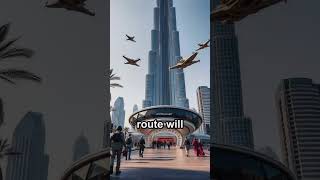 Do You Know? Hyperloop Dubai to Abu Dhabi in 12 Mins! 🚀🌍 #Hyperloop #Dubai #AbuDhabi #FutureTrans